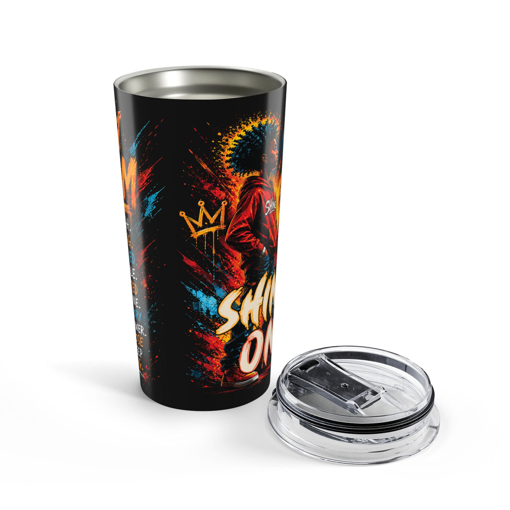 20oz Tumbler — 'Shine On' Urban Crown Graphic Insulated Travel Cup