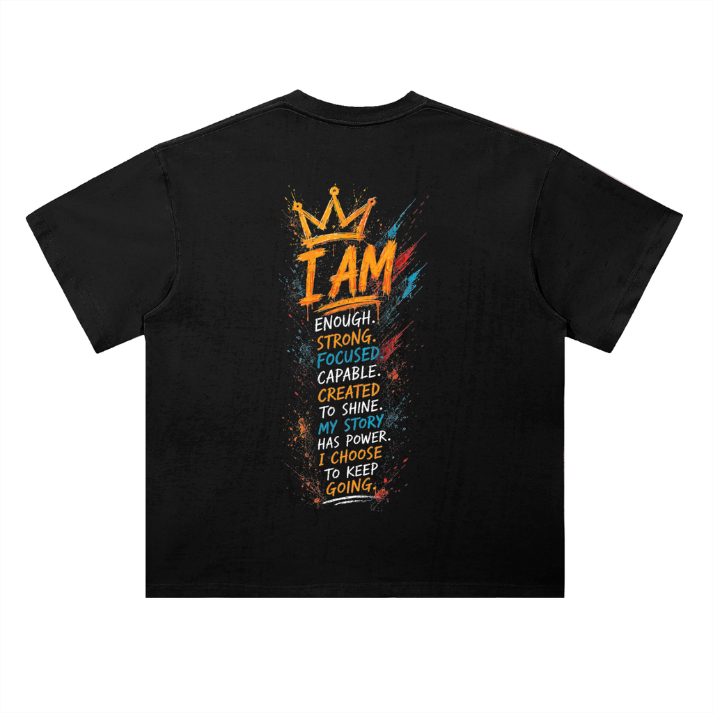 Heavyweight Drop Shoulder Cotton T-Shirt
